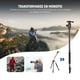 thumbnail image 5 of Trípode de Cámara Neewer Aluminio Compacto con Rótula Panorámica para Fotografía Profesional, 5 of 9