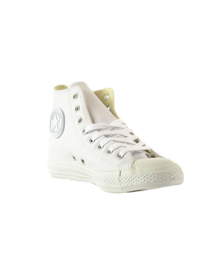 Converse Chuck Taylor All Star Leather Hi White Monochrome High