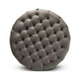 thumbnail image 2 of Baxton Studio Sasha Glam and Luxe Grey Velvet Fabric Upholstered Gold Finished Round Cocktail Ottoman, 2 of 6