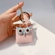 thumbnail image 1 of Tassel Owl Bag Keychain, Owl Keychain, Small Gift, Metal Frame, Cute Design, for Office, Keychain Decor, 1 of 6