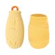thumbnail image 4 of Bolsa de agua caliente Bolsa de agua caliente para clima frío Cómodo calentador de manos de silicona con bolsillo para las manos Funda de punto para Amarillo, 4 of 9