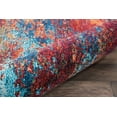thumbnail image 7 of Nourison Celestial Abstract Atlantic 2'2" x 7'6" Area Rug, (2x8), 7 of 7