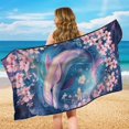 thumbnail image 5 of XYZCANDO Dolphin Cherry Blossom Design Versatile Car Seat Cover, Stain-Repellent Durable Non-Slip Seat Covers for Cars SUVs Sedans, 5 of 10