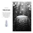 thumbnail image 3 of Weiweiguan 100Pcs Screw Tire Studs Portable Bike Tire Snow Spikes Simple Winter Boot Spikes, 3 of 6