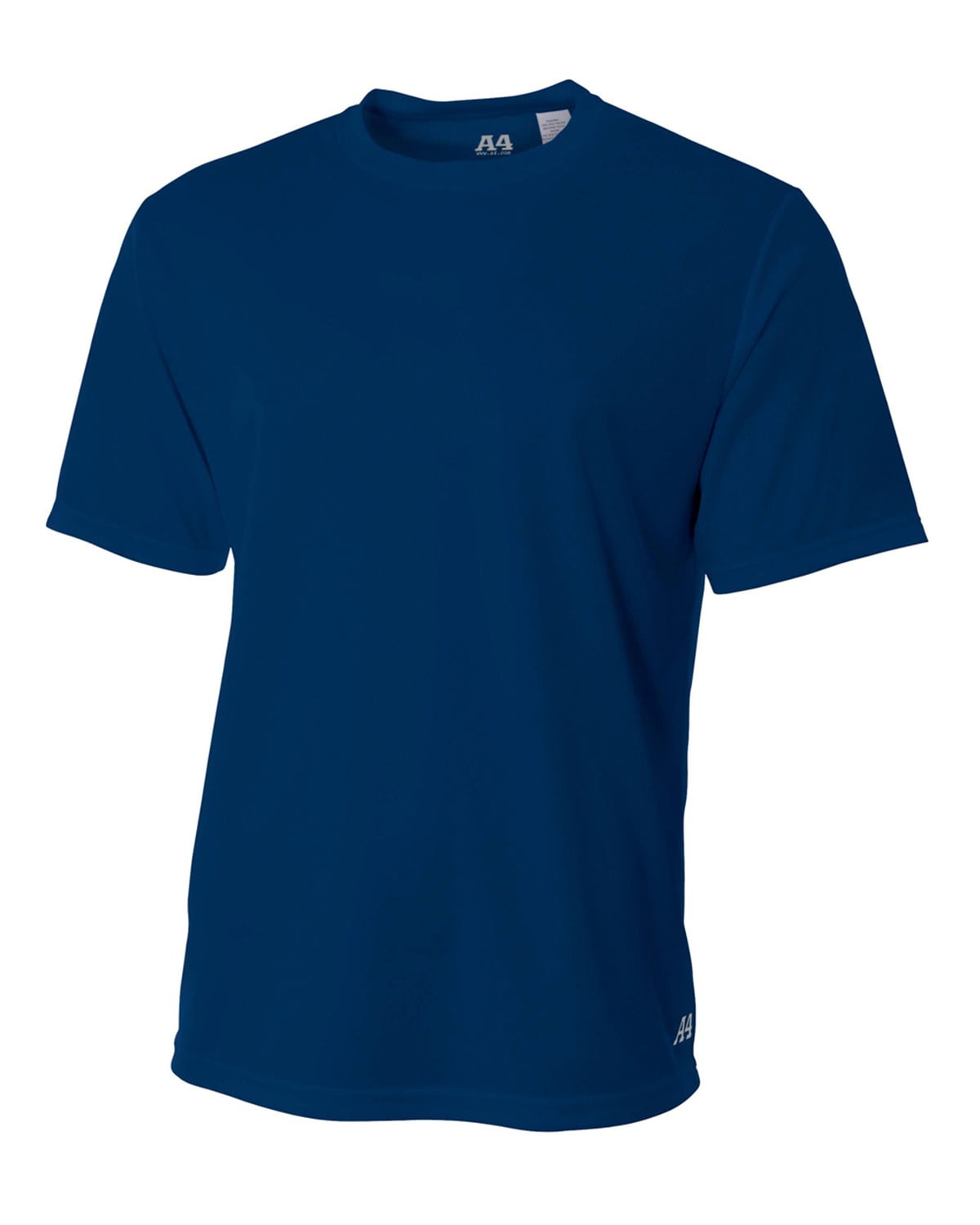 A4 N3252 Men's Shorts Sleeve Crew Birds Eye Mesh T-Shirt - Walmart.com
