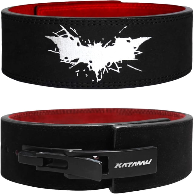 Cinturón de halterofilia Katamu Premium Leather Vengeance Large