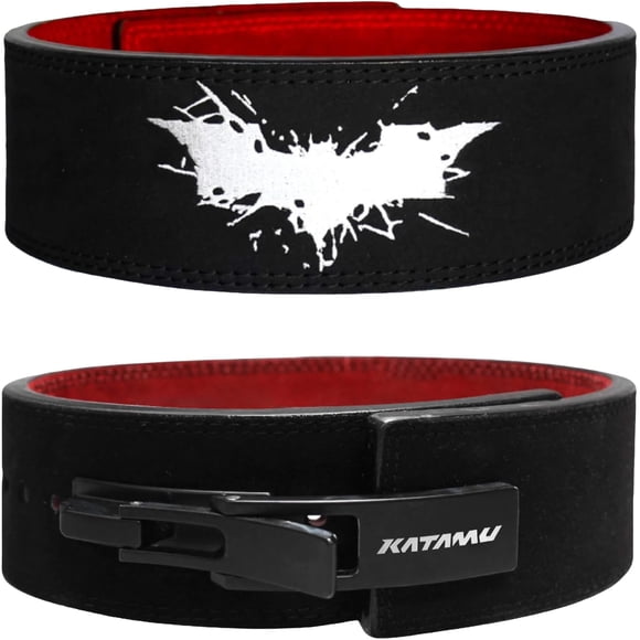 Cinturón de halterofilia Katamu Premium Leather Vengeance Large