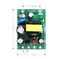 thumbnail image 4 of Module d'Alimentation à Commutation 10X Xh-M299 Entrée de Carte Pcb Isolée 110-220V Sortie 12V0.5A + 5V, Module d'Alimentation 10, Vert, 4 of 6