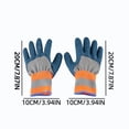 thumbnail image 3 of Aufmer Rubber Coated Outdoor Labor Protection Gloves Breathable Inner Fabric Anti Slip Palm Design For Gardening Construction Handling Daily Work Hand Protection(20*10CM), 3 of 7