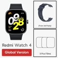 thumbnail image 3 of Versión global Xiaomi Redmi Watch 4 20 días de duración de batería Ultra grande 1.97 '' AMOLED Llamada telefónica Bluetooth 5ATM GNSS Reloj inteligente, 3 of 5