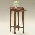 thumbnail image 4 of Home Square Table d'Appoint Ovale en Cerisier de Plantation - Ensemble de 2, 4 of 5