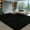 Black, variant on KIXINWA Pink Round Rug for Girls Bedroom, Fluffy Circle Rug for Kids Room, 4x4 Feet Fuzzy Circular Rug, Soft Plush Area Rug for Bedroom, Non Slip Shaggy Living Room Rug, Nursery Dorm Cute Small Rug