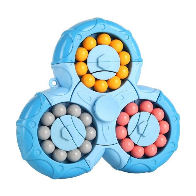 Juguetes sensoriales pop, juguetes para niños, alivio del estrés, autismo, alivio de la ansiedad, rompecabezas para adultos, juguetes de aprendizaje y educación, juegos giratorios de frijoles mágicos,