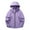 Purple, variant on AnuYalue Hooded Jacket for Men Casual Waterproof Rain Jackets Fall Winter Windproof Coat with Pockets Fashion Soild Color Outerwear