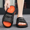 thumbnail image 3 of Men's Beach Slippers with Soft Low Arch Support Comfortable Thick Sole Anti Slip Easy To Clean, 3 of 5