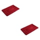 thumbnail image 3 of Alfombra de Secado Rápido Injueey para Baño con fuerte absorción de agua antideslizante Rojo 40x60 CM, 3 of 6