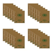 Roaring Spring Environotes Recycled Spiral Two Subject Notebooks, 11" x 9", 80 Sheets, College Ruled, 24 Notebooks