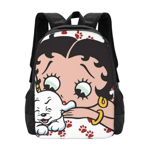 Betty Boop Backpack Travel Daypack Laptop Backpack For Men Women Hiking Travel