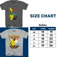 thumbnail image 2 of Pokemon Pikachu Big Boys Short Sleeve T-Shirt - Pikachu Lightning Energy Bounce, 2 of 2