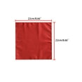 thumbnail image 3 of INSPIRE CHIC Men's Pocket Square Classic Self-Folded Polka Dots Handkerchiefs for Wedding Red One Size, 3 of 4