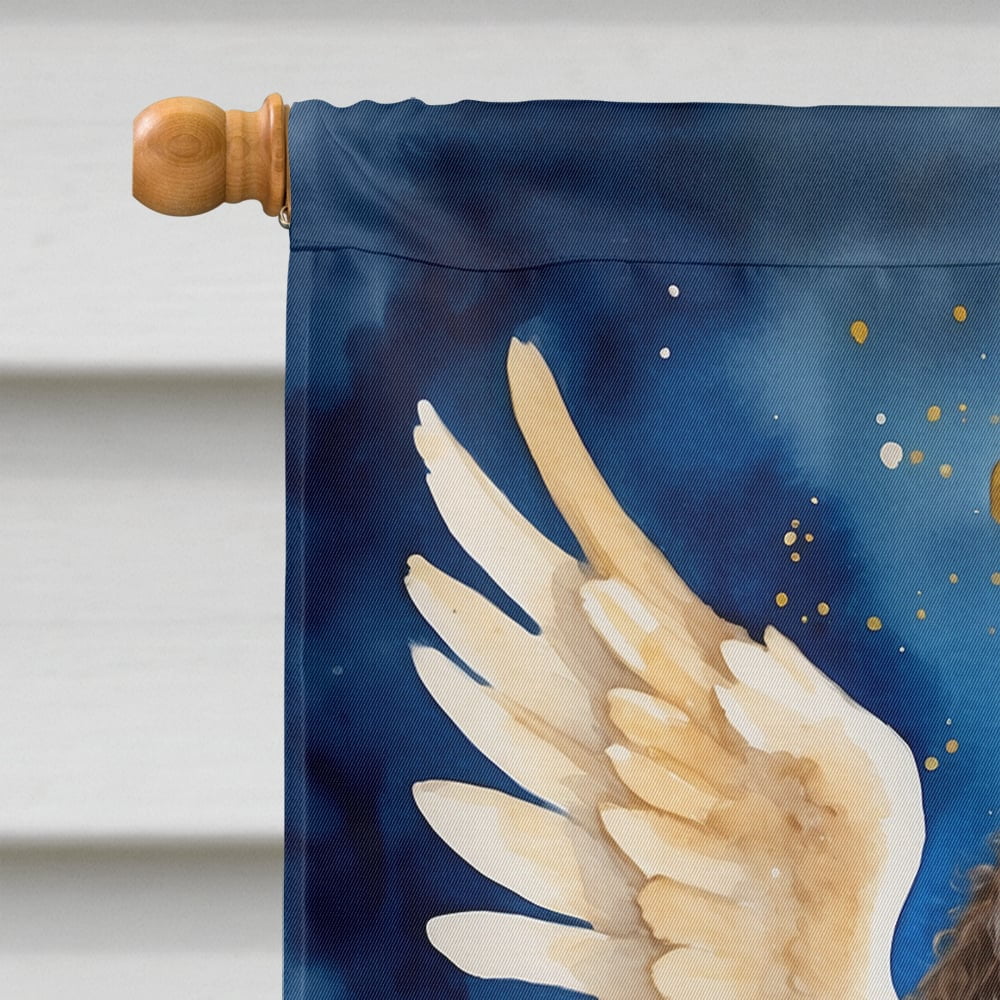 American Water Spaniel My Angel House Flag 28 in x 40 in