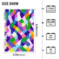 thumbnail image 2 of FORMRS 1-Subject Spiral Notebook 8" x 5" College Ruled 60 Refillable Sheet A5 Hard Cover, 2 Pack, Green Wavy Plaid, 2 of 7