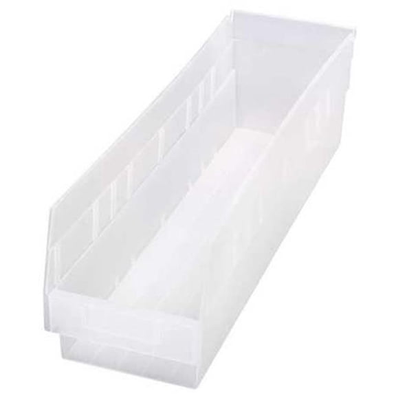 Quantum Storage Systems Shelf Bin,17-7/8 In. L,8 In. H,Yellow  QSB810YL