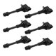thumbnail image 1 of Bobina de encendido del motor, 6 bobinas de encendido del motor 22448 8J115 de repuesto para Altima Maxima Murano Pathfinder, 1 of 14