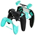 thumbnail image 3 of eXtremeRate Full Set Shell with Buttons Touchpad Cover Compatible with p s 5 Edge Controller, Green Weeds Replacement Decorative Trim Shell Front Back Plates Compatible with p-s-5 Edge Controller, 3 of 9