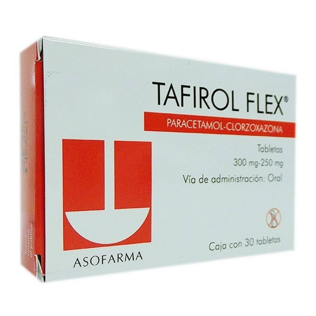Tafirol Flex 300 mg/250 mg 30 tabletas
