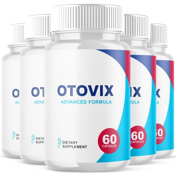 Otovix Advanced Hearing Support Pills Natural Ear Health Support 300 Capsules