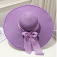 thumbnail image 2 of Clearance! Baberdicy Cap Wide Women’S Hat Sun Eaves Beach Hat Fisherman Sun Breathable Baseball Caps Purple, 2 of 2