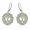 Tree of Life 1, variant on Midir&Etain Tree of Life Jade Earrings 18K Gold Plated Peace Circle Dangle Earrings Leverback for Women Mom Gift