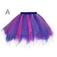 thumbnail image 2 of STAOEDU Womens Pleated Gauze Short Skirt Adult Tutu Dancing Skirt, 2 of 2