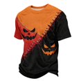 thumbnail image 6 of Fabrcox S-4XL Mens Halloween Shirt Pumpkin Ghost Shirt Full Moon Print Spooky Corduroy Celebration Fall Holiday Big and Tall Shirts for Men, 6 of 7