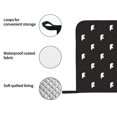thumbnail image 5 of Kitchen Pot Holders Heat Resistant Oven Hot Pads With Hand Pockets And Hanging Loops For Baking Cooking 2 Pack 8'' X 8'' Black Christmas White Bears, 5 of 9