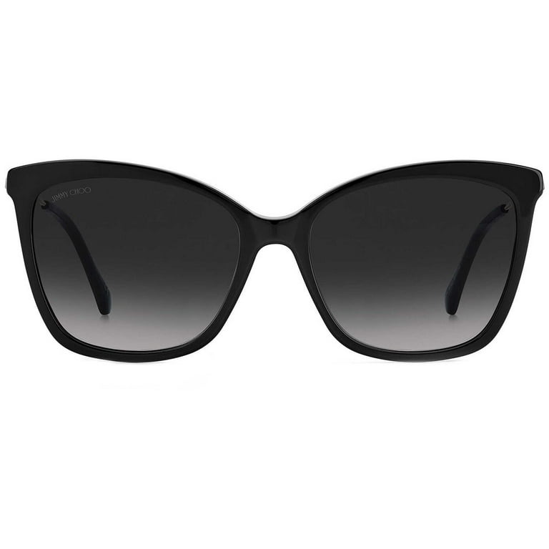 Jimmy Choo Women's MACI/S 55mm Sunglasses, Black - Walmart.com