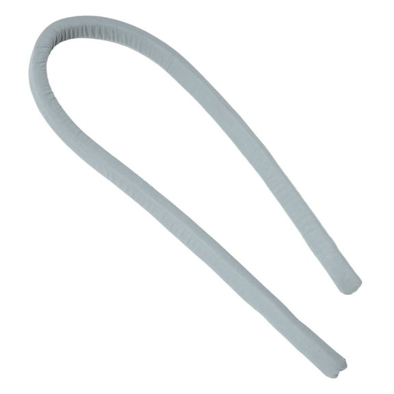 Soimiss Grey Bed Wedge Pillow for Headboard Gap Filler King Size Memory Foam