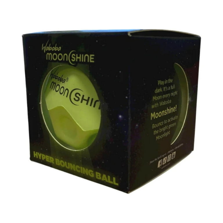 Waboba LED Bouncy Moonshine Ball 2.0 Green - Walmart.com