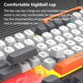 thumbnail image 6 of Holloyiver Gaming Keyboard and Mouse, Wired Portable Light Up Keyboard for Computer Laptop Typewriter, Backlit Keyboard Gaming Accessories Cool Stuff Gifts for Teenage Boys Men Women, 6 of 9
