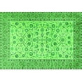 thumbnail image 1 of Ahgly Company Indoor Rectangle Persian Green Traditional Area Rugs, 4' x 6', 1 of 1