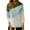 Green, variant on Women Blouses Dark Fashion Long Zip Sweatshirts for Women Front Zip Lightweight Hoodie Ladies Casual Sweaters Athletic Sweaters Textu Striped Sweater Sweater for Fashion Funnel Neck Multi-color M