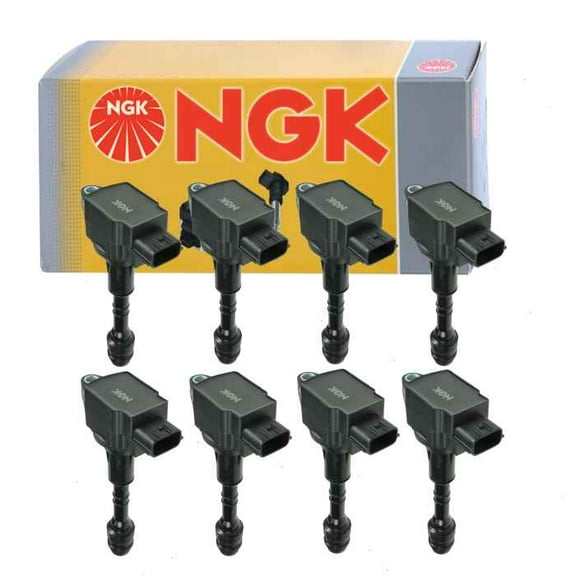 8 pc NGK Ignition Coils compatible with Nissan Armada 5.6L V8 2007-2015