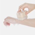 thumbnail image 2 of Bewildely Cepillo de ducha de mango largo, exfoliante para la espalda, cepillo desmontable para el cuerpo de la ducha, limpiador de piel de baño de mano Accesorios de baño Blanco Bewildely HA027020-01, 2 of 6