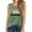 1_Olive Green, variant on ZXSXSY Women Dandelion Printed Crew Neck Sleeveless Casual Tank Top