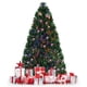 thumbnail image 2 of Árbol de Navidad Costway PVC fibra óptica preiluminado 150 cm metal, 2 of 3