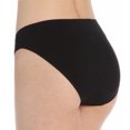 thumbnail image 4 of Women's Cottonique W22205 Latex Free Organic Cotton Low Rise Panty - 2 Pack (Melange Grey 8), 4 of 4
