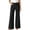 Black, variant on High Waist Women Wide Leg Long Jeans Casual Denim Pants with Pocket