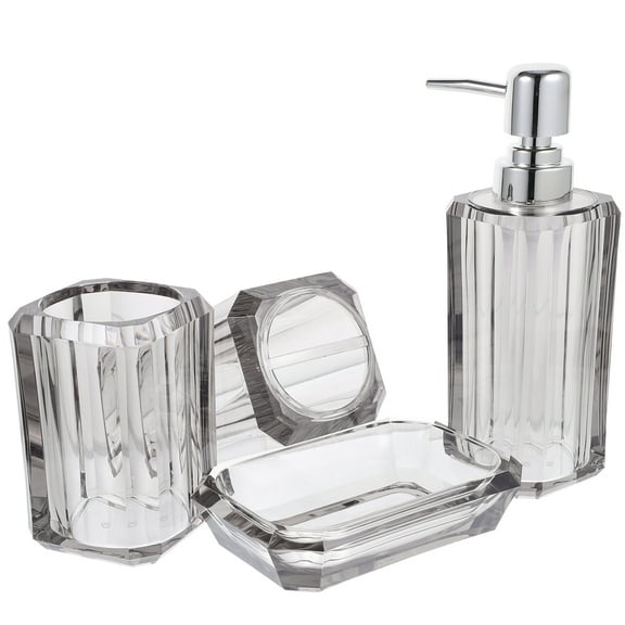 LITINKIMI Bathroom Soap Sets Accessories Soap Dish Lovers 1 Set 4.9x3.3x1.2in