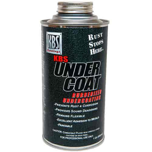 KBS Coatings 77400 UnderCoat Solvent Quart
